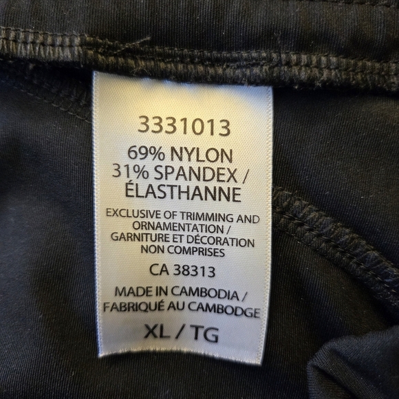 Tuff Athletics Woman's Black Joggers Size XL - Picture 7 of 7